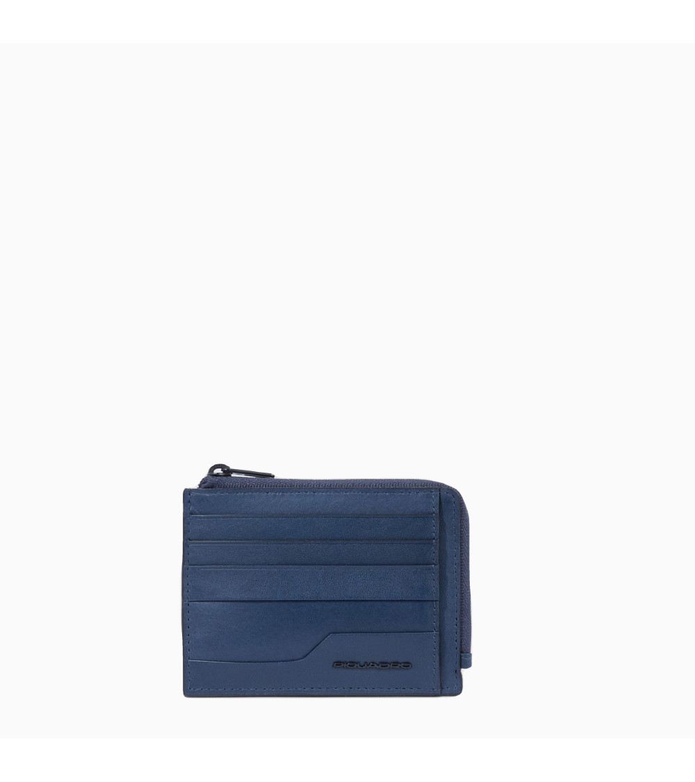 Piquadro Busta Portacarte Pelle Zip | Acquista Online